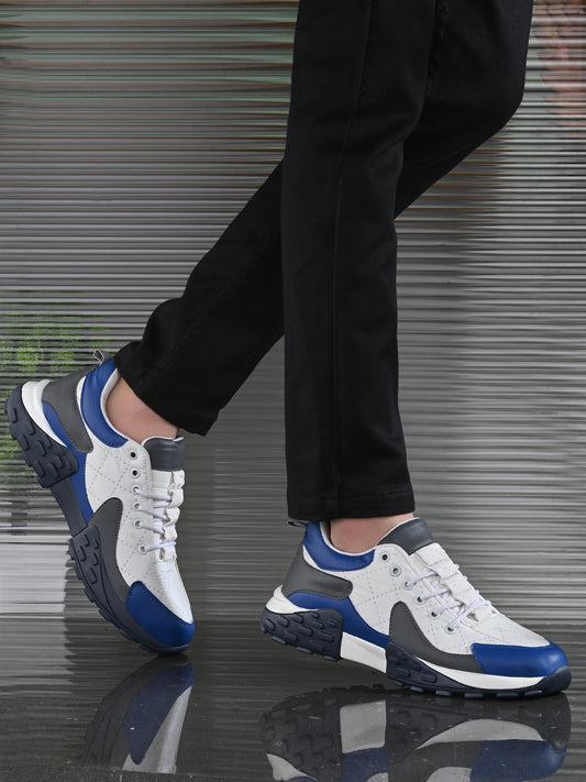 Velocity Cobalt Multi-Tone Sneakers – Royal Blue & Slate