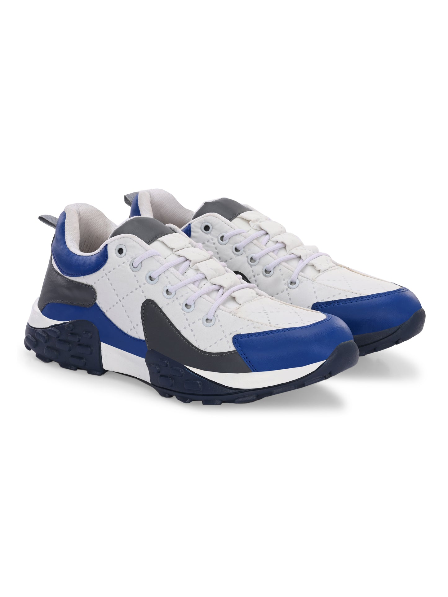 Velocity Cobalt Multi-Tone Sneakers – Royal Blue & Slate