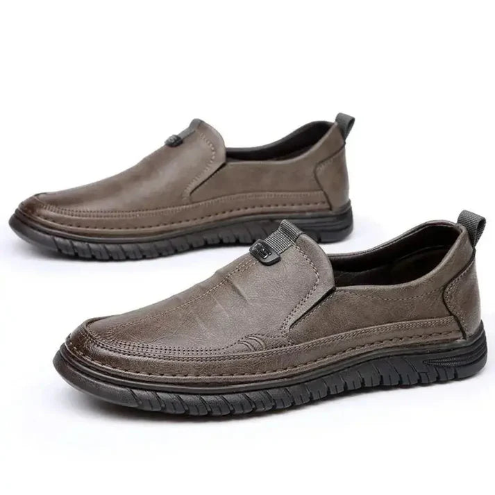 Urban Nomad Slip-On Loafers – Charcoal Earth