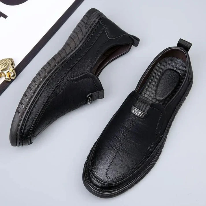 Zenith Stealth Slip-On Loafers – Matte Black
