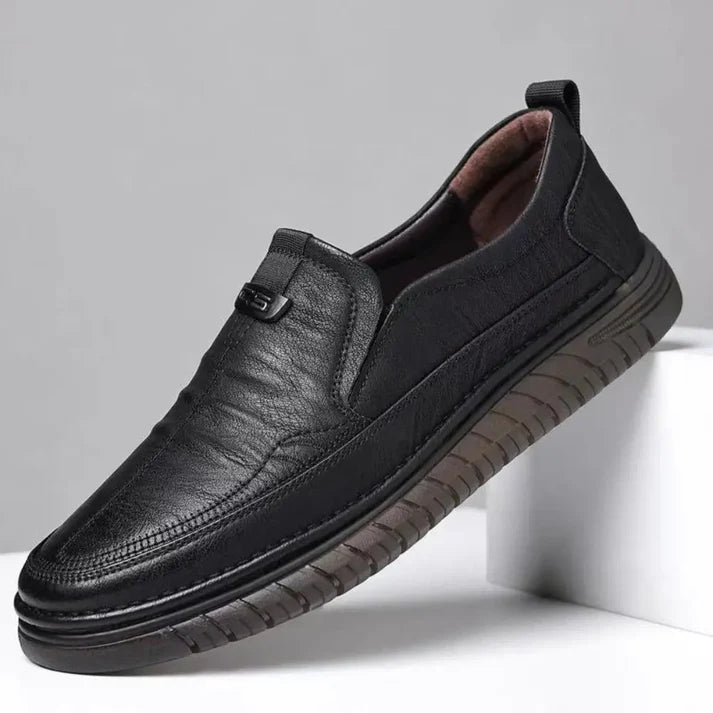 Zenith Stealth Slip-On Loafers – Matte Black